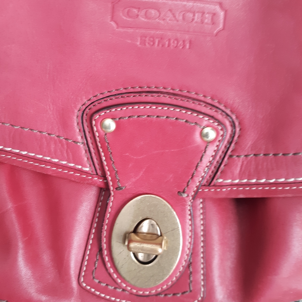 Authentic Coach Handbag - Picture 3 of 10